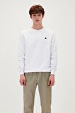 Bad Bear PRESAGE Erkek Sweatshirt 20.02.12.012 BEYAZ-L