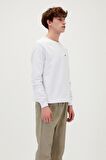 Bad Bear PRESAGE Erkek Sweatshirt 20.02.12.012 BEYAZ-L