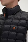 Bad Bear Erkek Siyah Ekose Detaylı Mıner Vest Yele