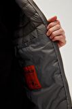 Bad Bear Erkek Gümüş Ekose Detaylı Mıner Vest Yele