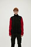 Burner Vest Siyah Erkek Polar Yelek