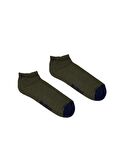 Basic Ankle Haki Yeşil Unisex Kısa Çorap
