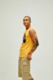 Bad Bear Erkek Hardal Atlet Days Off Tank-Top