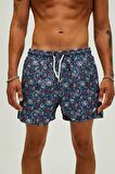 FARAWELL SWIMSHORT LACİVERT