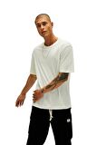 Liber Oversize T-Shirt Koyu Gri Basic Erkek Tişört 