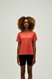 Nidra T-Shirt Ginger Tarçın Basic Kadın Tişört