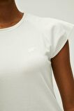 Mudra T-Shirt Off-White Beyaz Basic Kadın Tişört