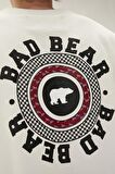Bad Bear Erkek Kırık Beyaz Sweatshirt Rounad Crewneck
