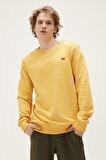 Bad Bear Erkek Hardal Sweatshirt Rounad Crewneck