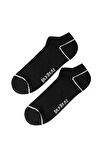 Cross Ankle Siyah Unisex Kısa Çorap
