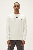 Bad Bear Erkek Kırık Beyaz Sweatshirt You Know Crewneck