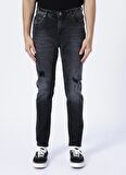 Palermo Jeans Siyah Erkek Denim Pantolon