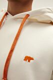 Bad Bear Blaze Erkek Cepli Kapüşonlu Krem Rengi Sweatshirt Hoodie
