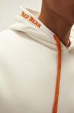 Bad Bear Blaze Erkek Cepli Kapüşonlu Krem Rengi Sweatshirt Hoodie
