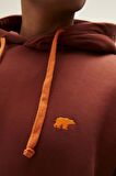 Bad Bear Blaze Erkek Cepli Kapüşonlu Kiremit Sweatshirt Hoodie