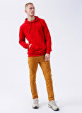 Bad Bear Bisiklet Yaka Kırmızı Erkek Sweatshırt 22.02.12.014 PUCKER BEAR HOODIE