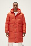 GOOSE TAIL PUFFER ORANGE
