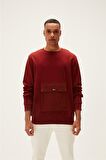Bad Bear Kangaroo Erkek Kahverengi Sweatshirt