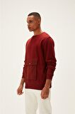 Bad Bear Kangaroo Erkek Kahverengi Sweatshirt