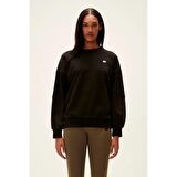 Phoebe Crewneck Siyah Kadın Sweatshirt