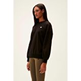 Phoebe Crewneck Siyah Kadın Sweatshirt