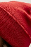 Label Crimson Red Kırmızı Bere