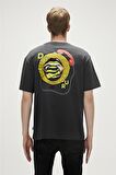 Bad Bear Baskılı Antrasit Erkek T-Shirt 23.01.07.026_DAYDREAM T-SHIRT