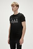 Bad Bear Baskılı Siyah Erkek T-Shirt 23.01.07.025_FEEL YOU t-shirt