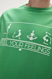 FEEL YOU t-shirt YEŞİL