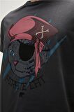 Bad Bear Baskılı Antrasit Erkek T-Shirt 23.01.07.021_PIRATE T-SHIRT