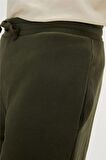 Re-Axel Recycle SweatShorts Haki Yeşil Erkek Şort