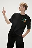 Bad Bear Baskılı Siyah Erkek T-Shirt 23.01.07.001_RE-BEAR T-SHIRT