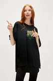 RE-FINGER t-shirt SİYAH
