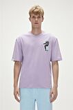 Bad Bear Baskılı Açık Mor Erkek T-Shirt 23.01.07.002_RE-LIFE t-shirt