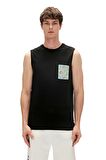 Rowan Tank-Top Siyah Erkek Atlet