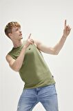 Rowan Tank-Top Thyme Yeşil Erkek Atlet