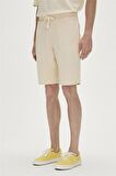 Crux SweatShorts Off-White Beyaz Erkek Şort