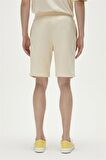 Crux SweatShorts Off-White Beyaz Erkek Şort