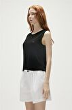 Halle Tank-Top Siyah Kadın Atlet