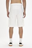 Rope Sweat Shorts Off-White Beyaz  Erkek Şort