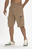 Rope SweatShorts Camel Kahverengi Erkek Şort