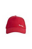 Bear Boy Cap Kırmızı Unisex Şapka