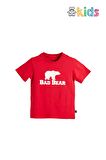 Bear Tee Kids Crimson Red Kırmızı T-Shirt Çocuk Tişört
