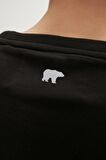 Reflect Bear Crewneck Siyah Erkek Sweatshirt