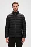 Bad Bear BOSS PUFFER JACKET Erkek Mont Siyah S-XXL 