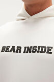 Bad Bear ARTHUR HOODIE BEYAZ Erkek Sweatshirt