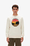 Story Crewneck Marshmallow Beyaz Erkek Sweatshirt