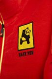 Fun Full-Zip Kids Turuncu Fermuarlı Çocuk Polar Sweatshirt