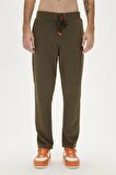 Less Plain SweatPants Haki Erkek Eşofman Altı