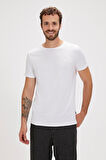 Bad Bear Solid T-Shirt Beyaz Basic Erkek Tişört